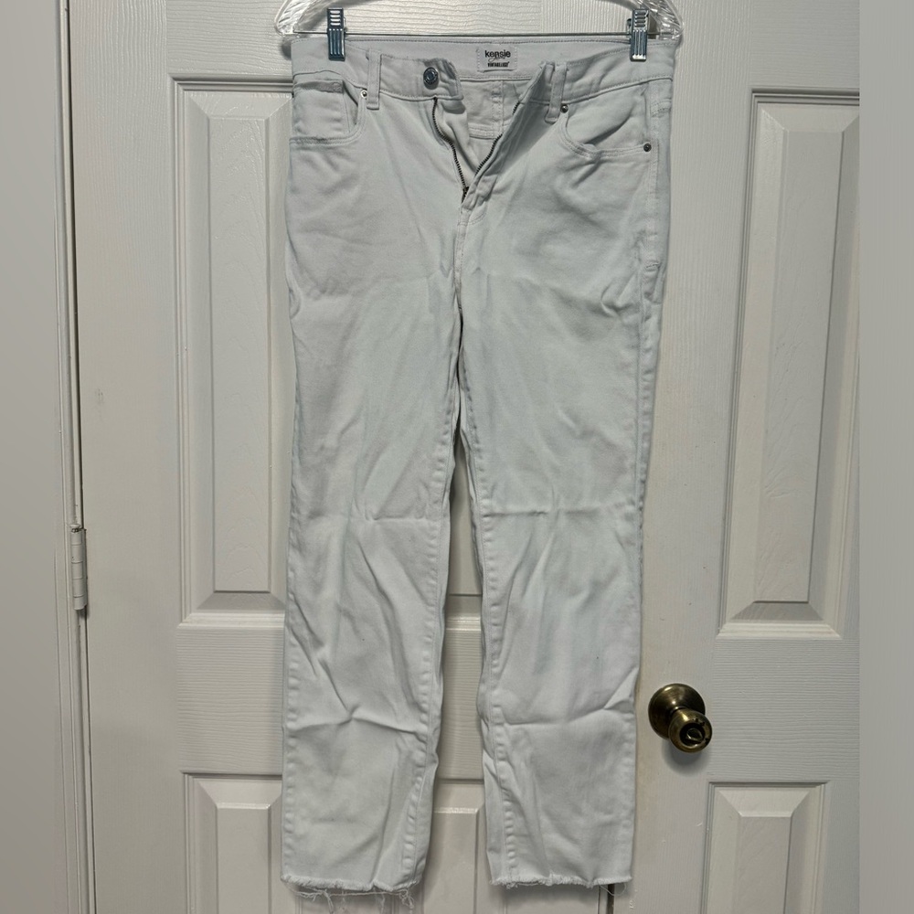 Kenzie White Jeans